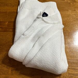 GAP Men's White  Pullover Sweater Size L